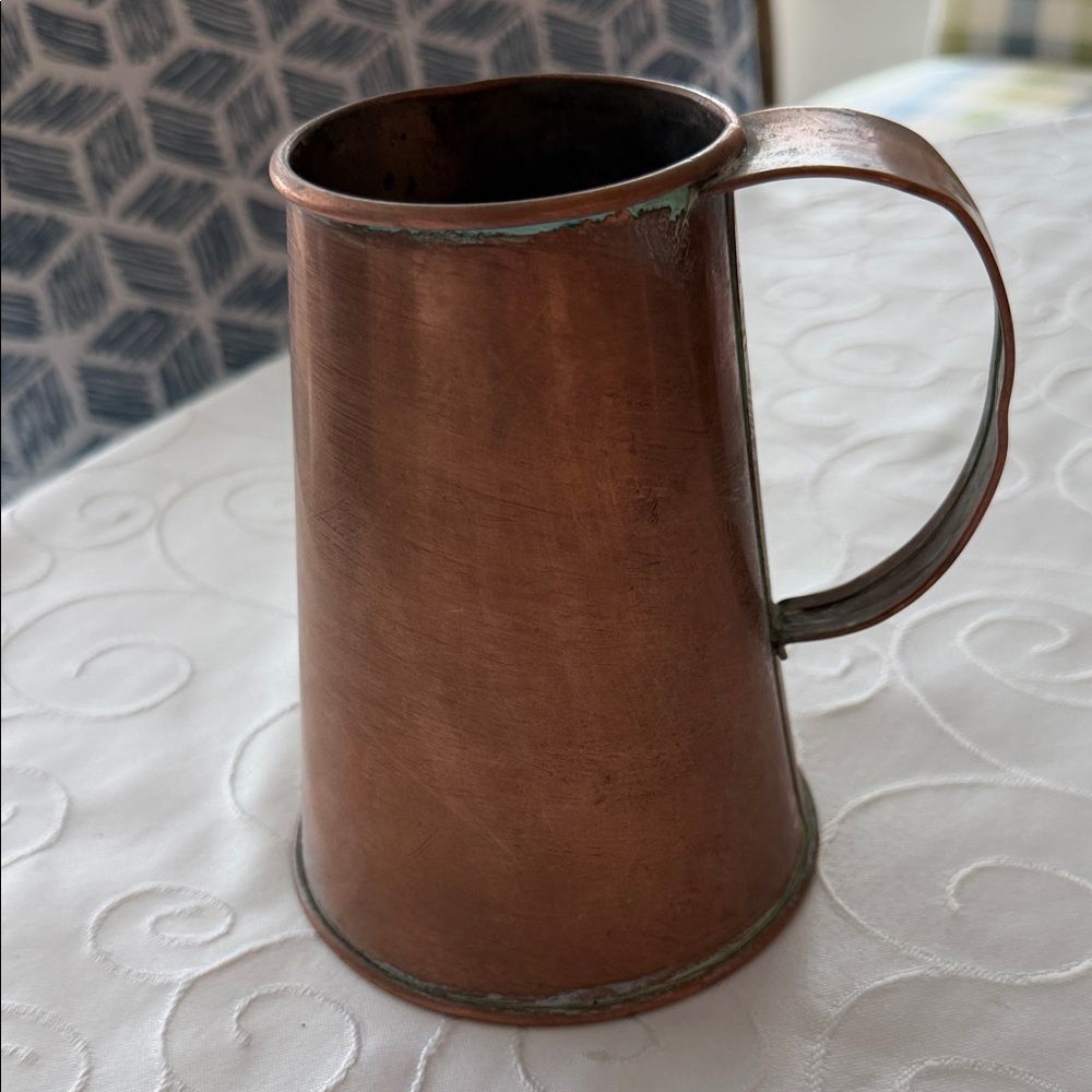 Colonial Copper Tankard